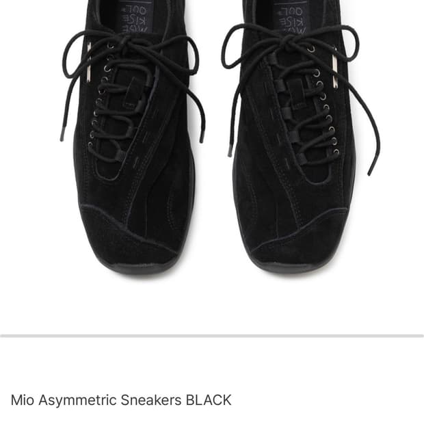 미세키서울X플러피시트러스 Mio Asymmetric Sneakers