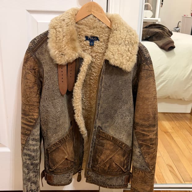 폴로 랄프로렌 무스탕(S)