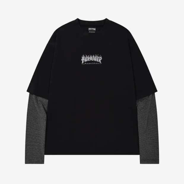 트레셔 고질라 레이어드 롱슬리브 팝니다