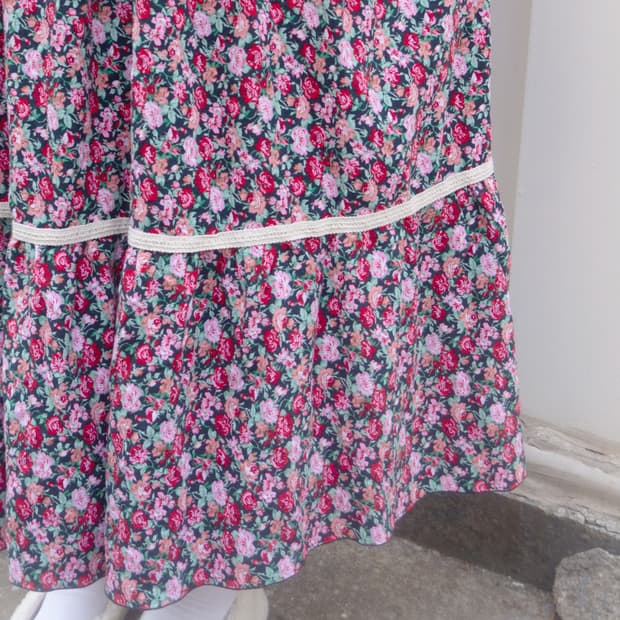 장미정원 스모크 원피스