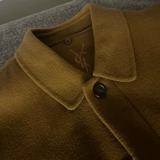 입생로랑 캐시미어 코트