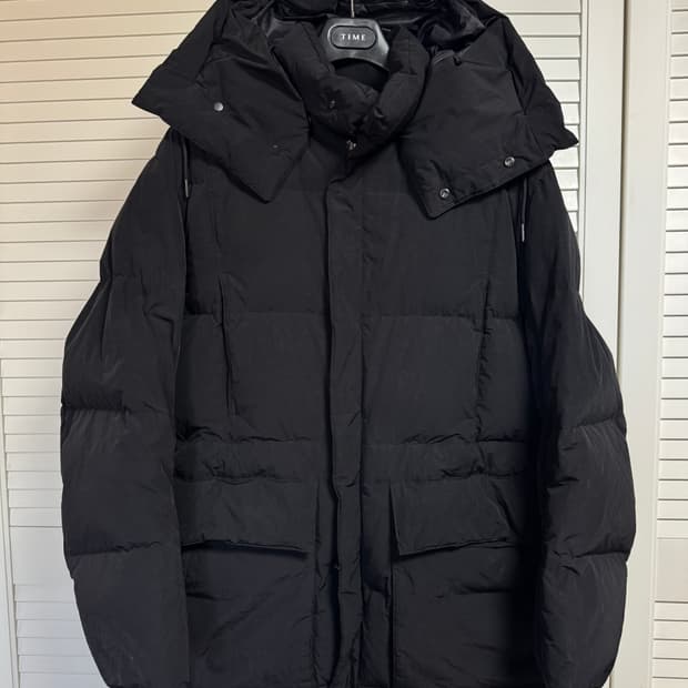 23FW 삼성물산 비이커 카라코람느낌 패딩 블랙 100~105