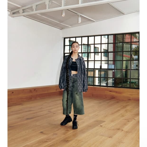 미스치프 MSCHF WASHED BERMUDA PANTS