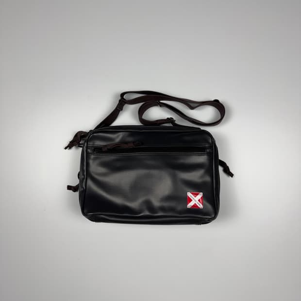 요시다포터 러기지라벨 라이너 숄더백 블랙