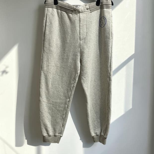 OAMC 로고 스웻 조거 팬츠