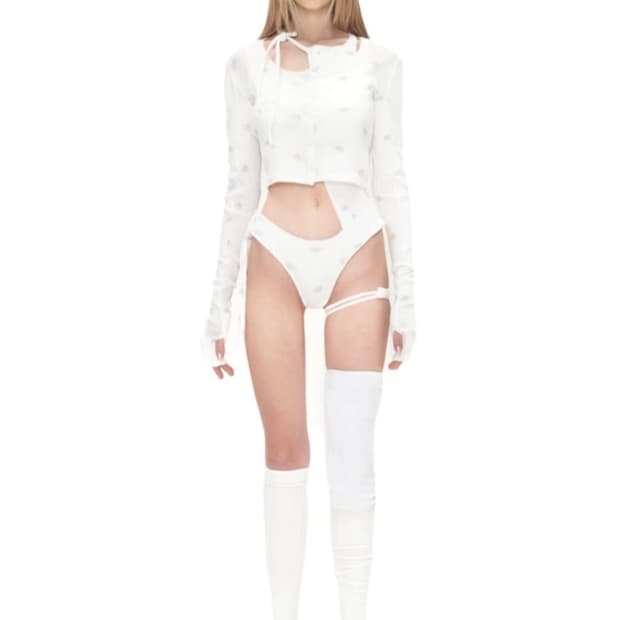 정가 16) BEAR INTARSIA KNIT CARDIGAN 가디건 