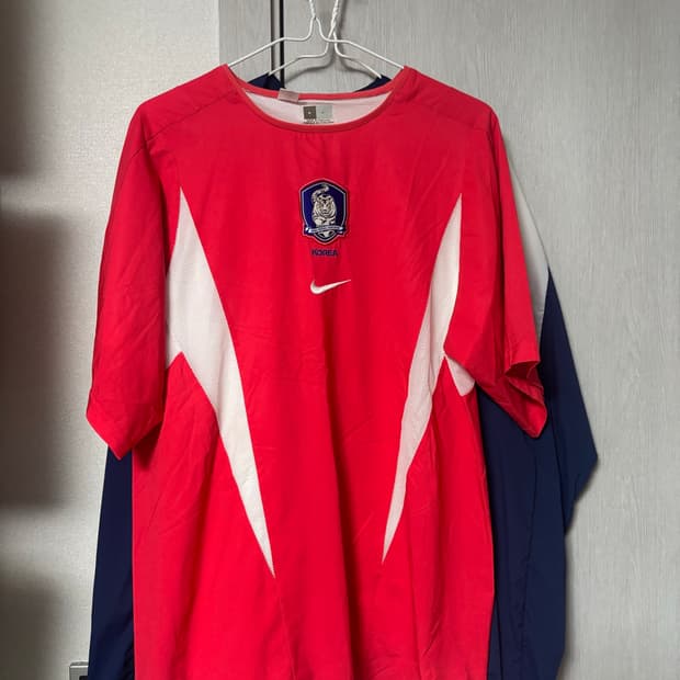 2002년 나이키 송종국 실착 국가대표 축구 트레이닝 유니폼