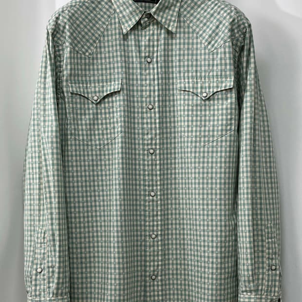 폴로 컨트리 콘초 플레이드 도비 베터코튼 사우스 웨스턴 셔츠