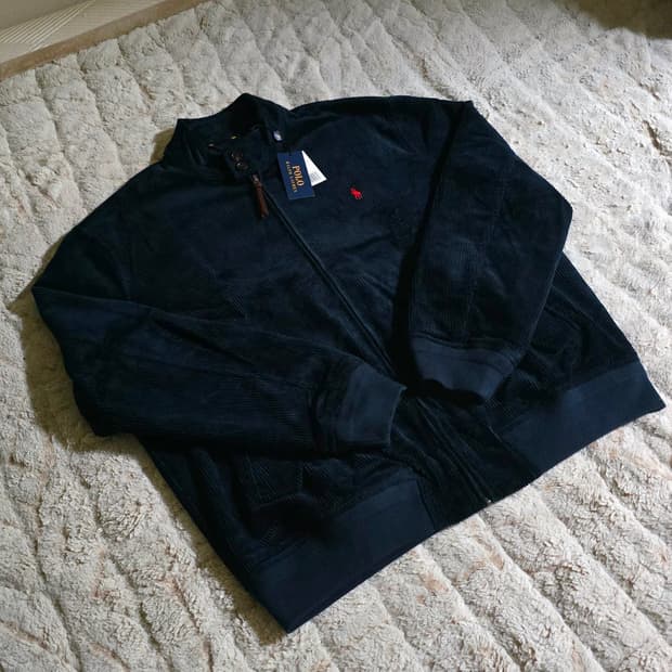 폴로 랄프로렌 코듀로이 바라쿠다 자켓
네이비 XXL 새제품 