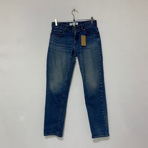 라코스테 빈티지 청바지 중청 데님 팬츠 30인치 남녀공용