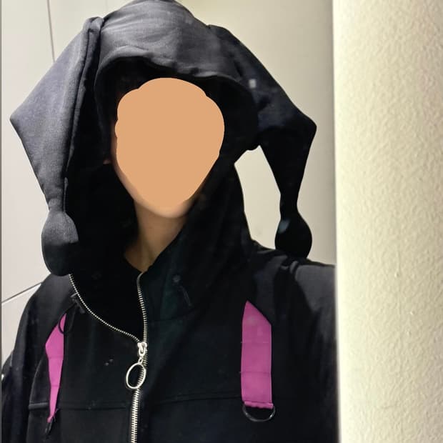 ililil 쿠로미 후드 산리오디마럽지뢰계서브컬쳐제이미에에누케유메텐보