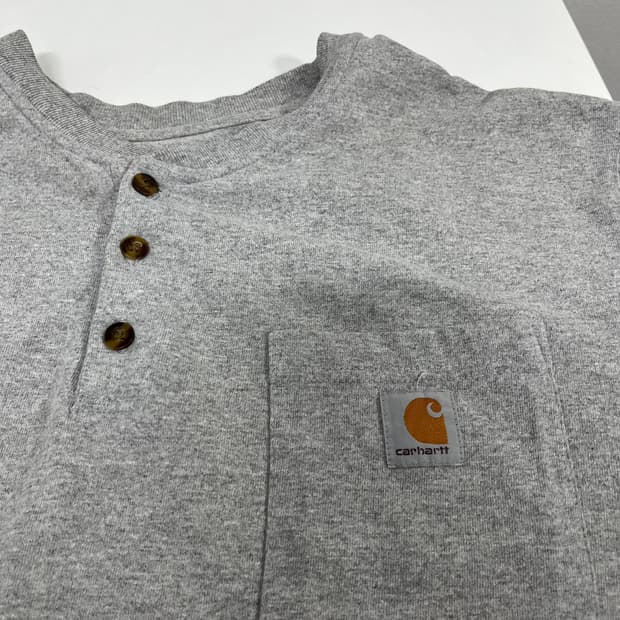 [L] 칼하트 투버튼 반팔