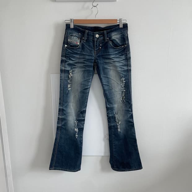 Diesel Low-Rise Bootcut Jeans 25