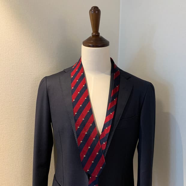 버버리 모노그램 명품넥타이 레지멘탈 클래식디자인 A등급