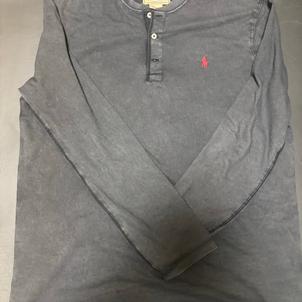 폴로 빈티지 헨리넥 티셔츠