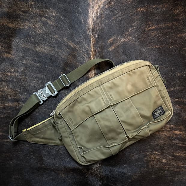 요시다포터 빈티지 웨이스트백