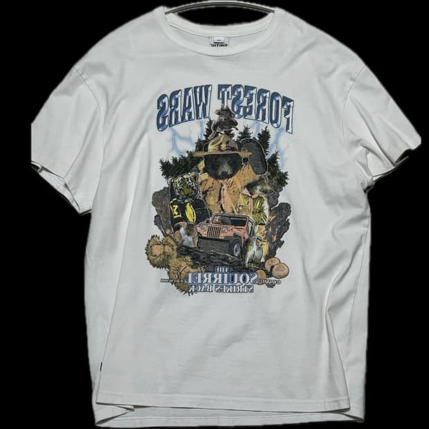 귀욤뽀짝 라이트닝 다람쥐 티셔츠