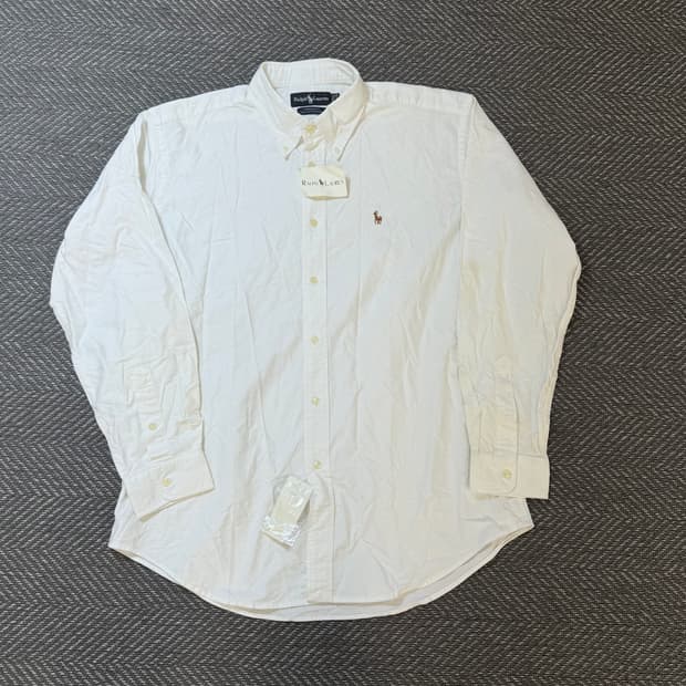폴로 랄프로렌 화이트 셔츠 남방 (2XL)