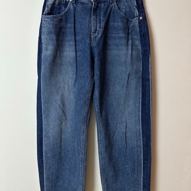 [M] 애프터프레이 트랙 데님 팬츠