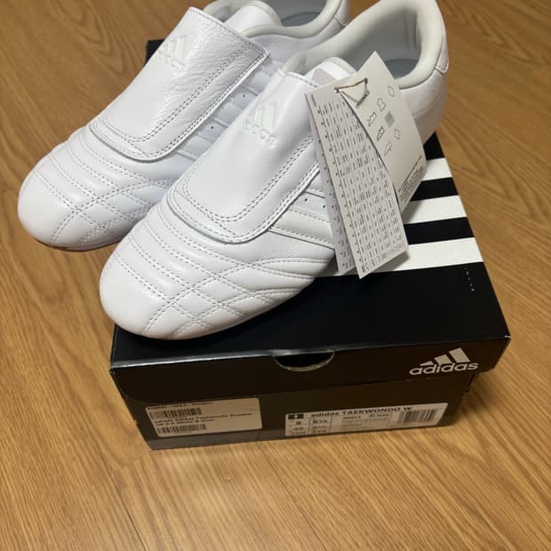 [새상품/235-250] 아디다스 태권도 화이트 W