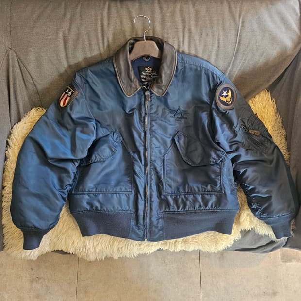 알파인더스트리 cwu45p 항공자켓 점퍼