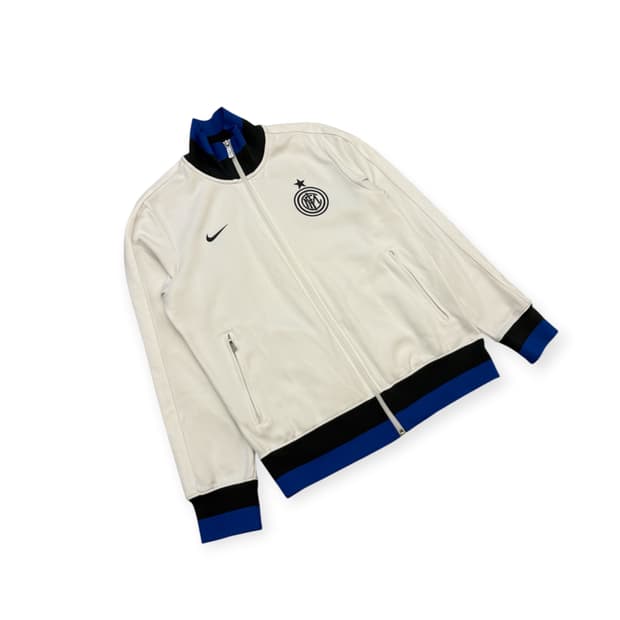 인터밀란 나이키 화이트 트랙탑 져지