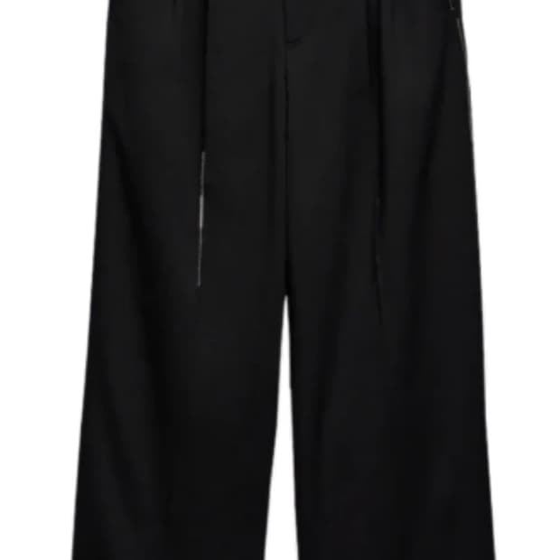 자라 x 아더에러 와이드 팬츠 블랙 L 새상품