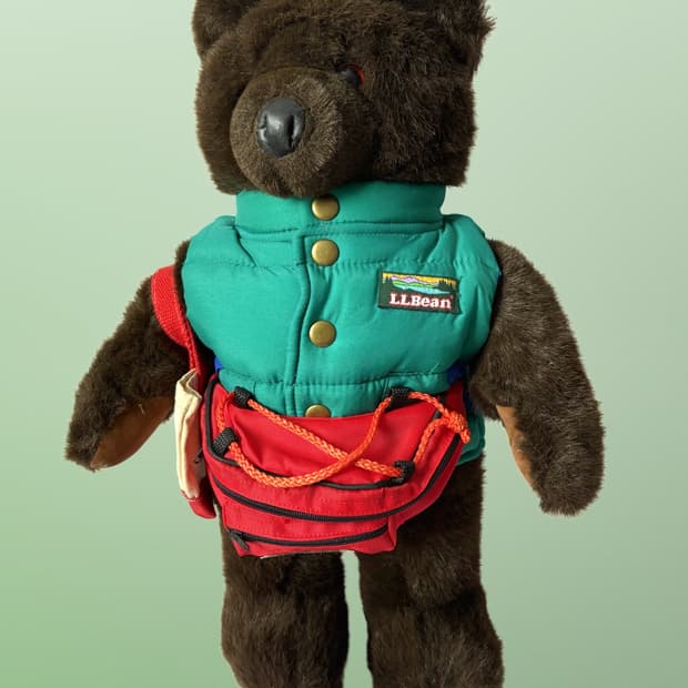 LL Bean 곰돌이인형_그린