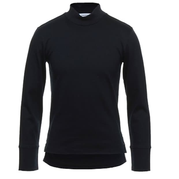 톰브라운 남성 다크네이비 하이넥 반터틀넥 티셔츠 새상품