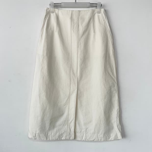 구호 KUHO 백 밴딩 롱 스커트