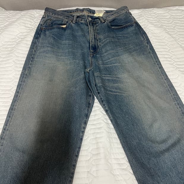 24ss 카키스 크로프트진 레귤러 미드블루 M