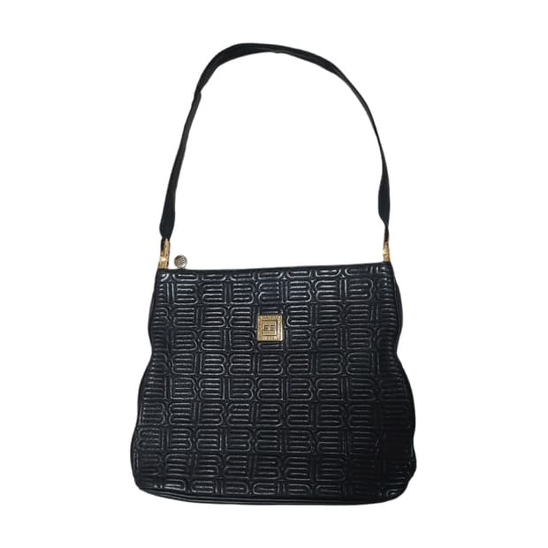 [정품] 발렌시아가 00's 레더 로고 숄더백