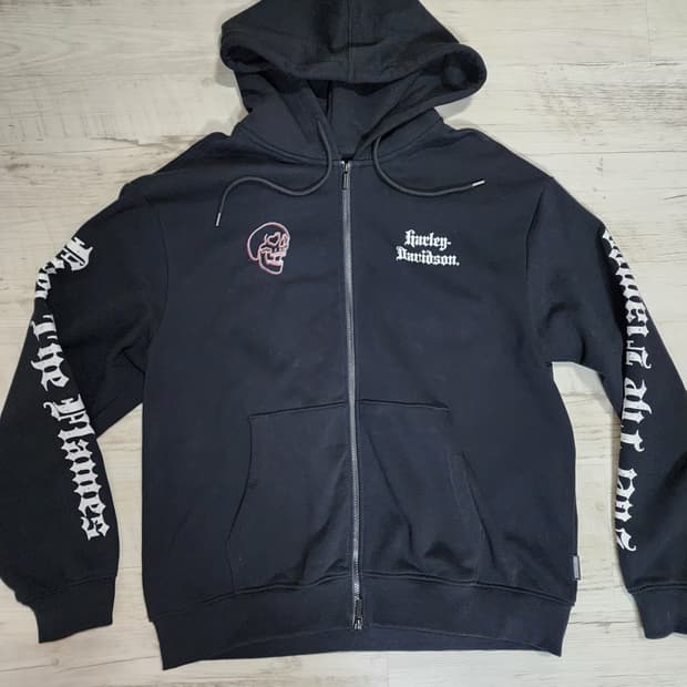 할리데이비슨 컬렉션스 아메리칸 레전드 후드 집업 팜 XL(105~110)
