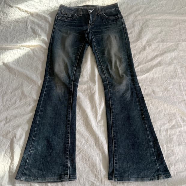 에드윈 세미 부츠컷데님팬츠