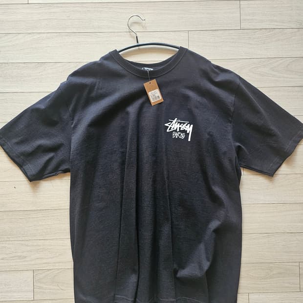 스투시 파리 반팔 티셔츠