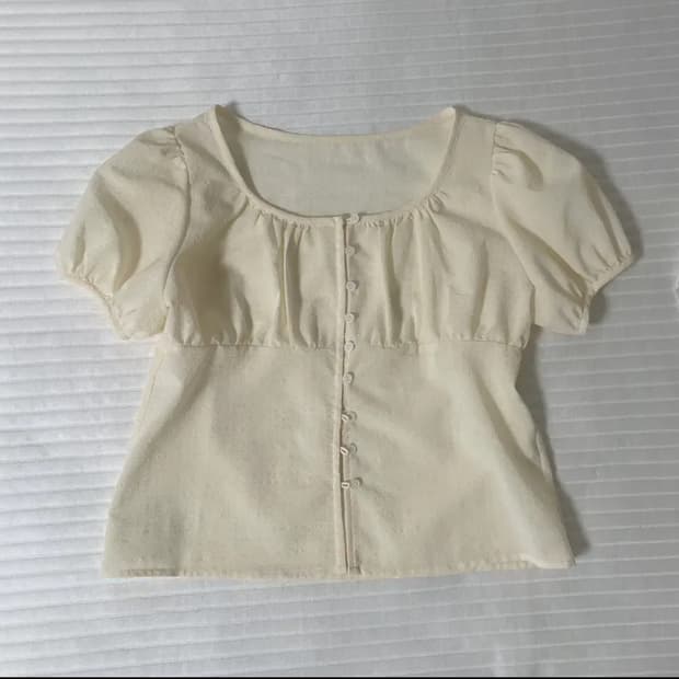 하늘하늘 여름블라우스 y2k stc 엣팃시 베이비베어 스너그빈티지