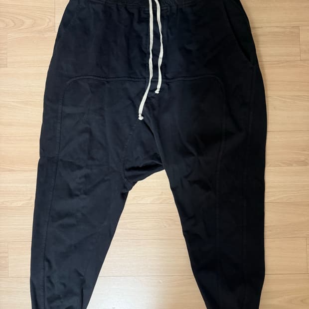 릭오웬스 다크쉐도우 드로스트링 조거팬츠