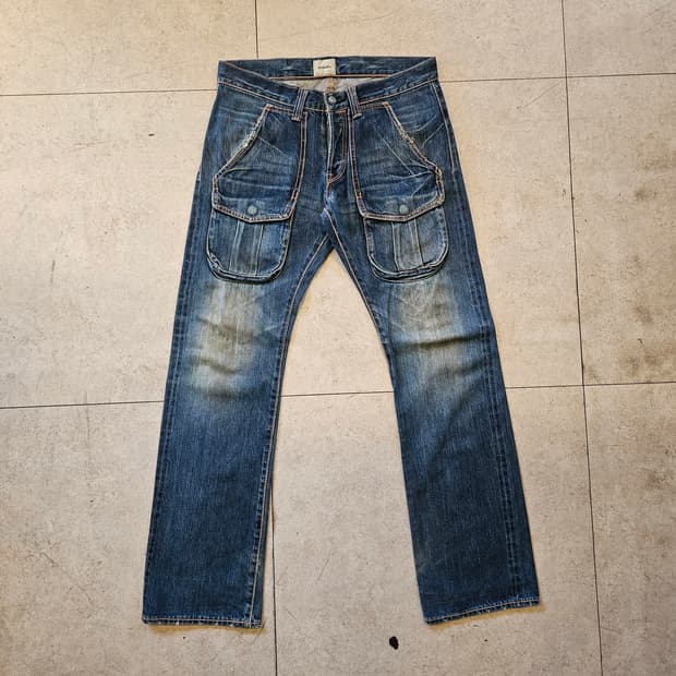 Acoustic 어쿠스틱 데님팬츠 