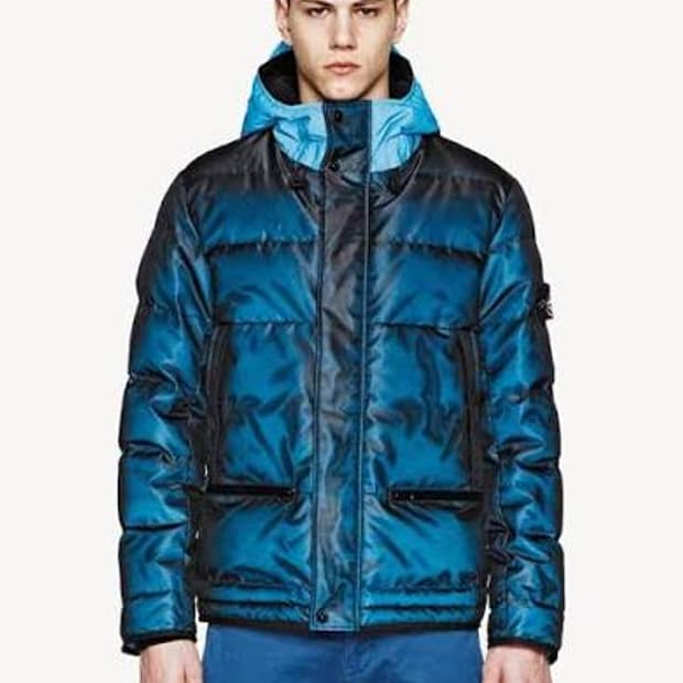 정품) 톤아일랜드 메쉬 리플렉티브 구스다운 패딩 xxl