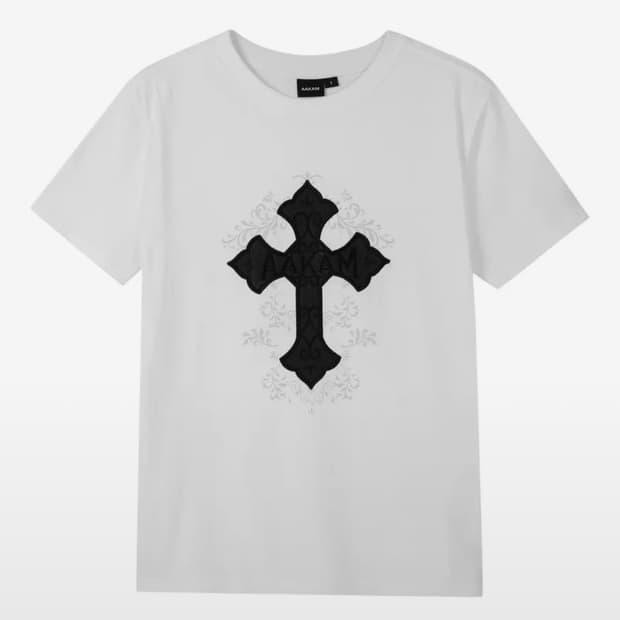 아캄 AKM CROS2 Half Top (White)