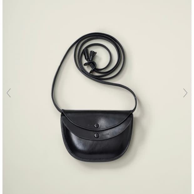 캡틴선샤인 라운드 월렛 블랙 (Round Wallet Mid Porch)