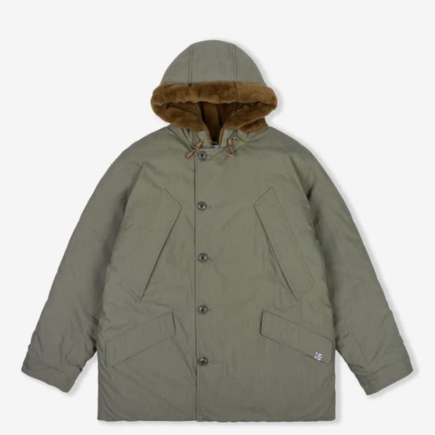 (구해요) 예스아이씨 가디언 다운 파카 세이지 그린