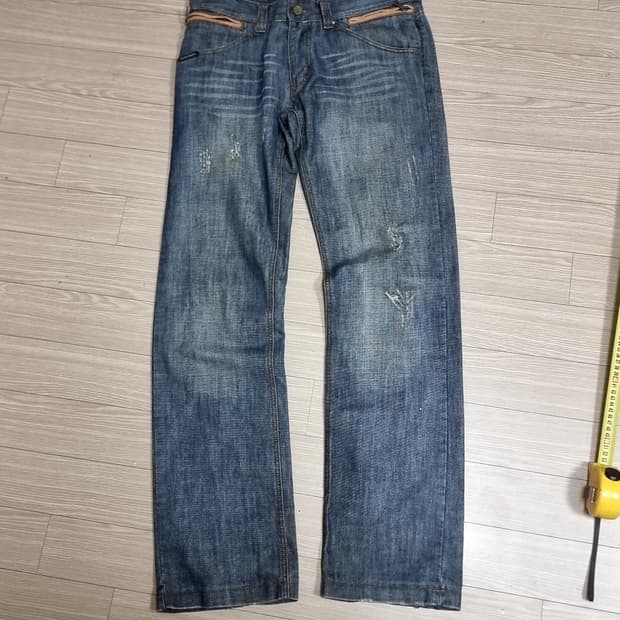 돌체엔가바나 데미지 워싱 청바지(실측)