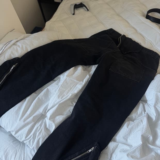 Mpa 플라스틱 프러덕트 뭐시기데님 팬츠