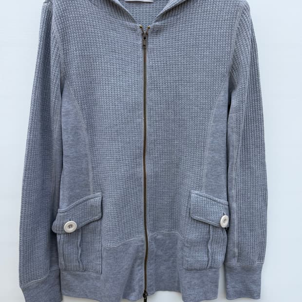 Colza 와플 투웨이 후드집업