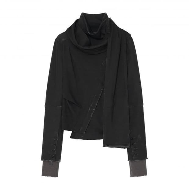 Harteordemn asym scarf jacket