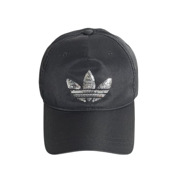 adidas) 아디다스 오리지널스 새틴 스팽글 트레포일 볼캡