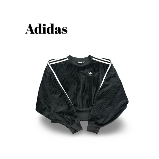 (90)아디다스크롭코듀로이슬리브