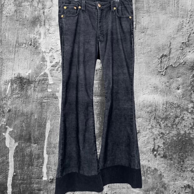 vtg 일본 벨보텀 팬츠