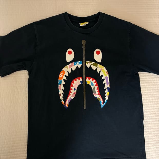 [M] 베이프 샤크 반팔